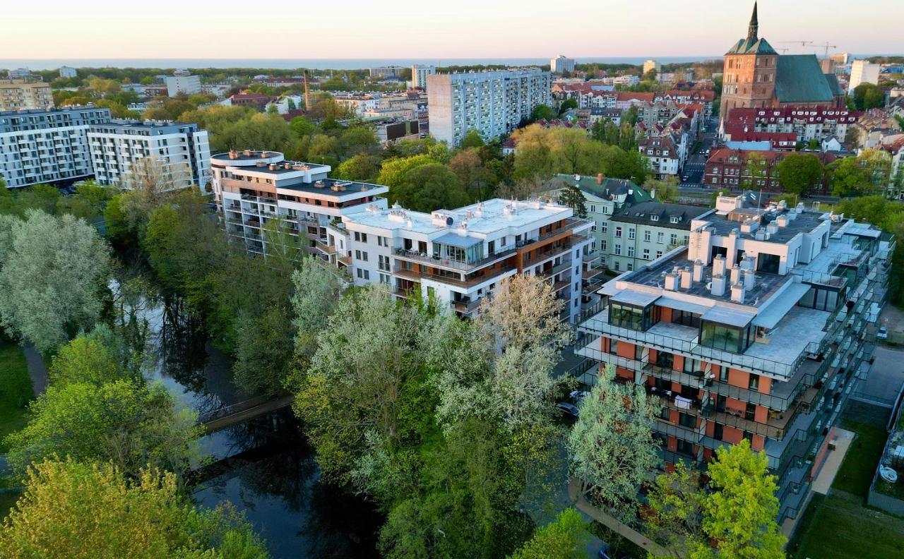 Apartamenty Wyspa Solna By Vacation Rental - Basen, Sauna, Jacuzzi, Silownia W Cenie Колобжег Экстерьер фото